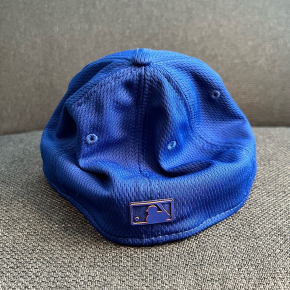 New Era York Mets Royal 2019 Clubhouse Collection 39THIRTY Flex Hat - Picture 3 of 5